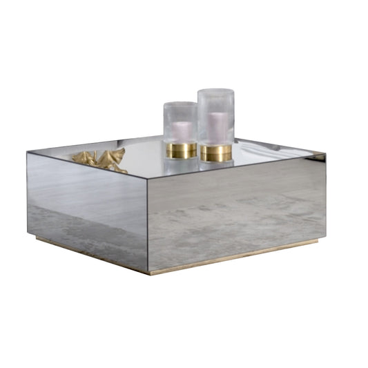 TABLE BASSE LUXUS 90x90x50 cm