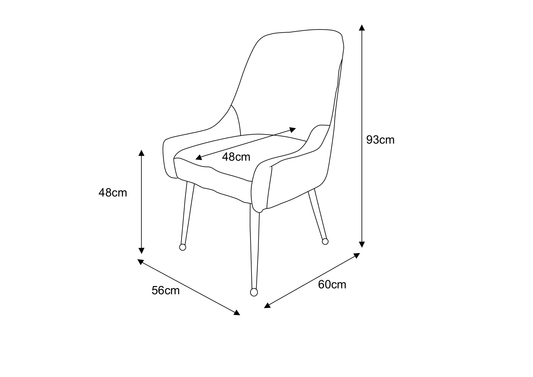 CHAISE LUXURY CHROME VELOURS BEIGE