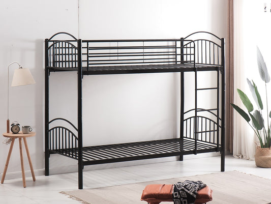 LIT SUPERPOSÉ ALICE NOIR 90X190cm