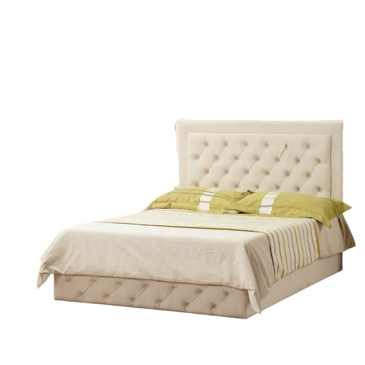 Cadre de lit ROMA velours 140x190cm