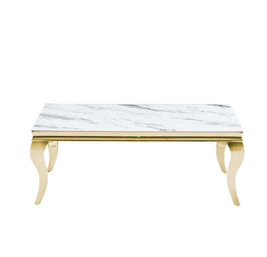 Table basse BAROQUE Gold 120x60x45 cm