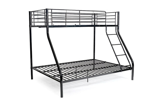 LIT SUPERPOSÉ BOB NOIR 90X190cm + 140x190 cm