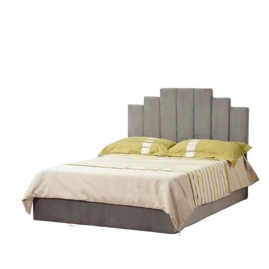 Cadre de lit PIANO velours 140x190cm