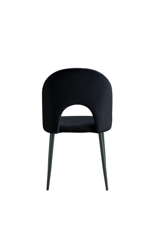 CHAISE TEDDY NOIR PIED NOIR