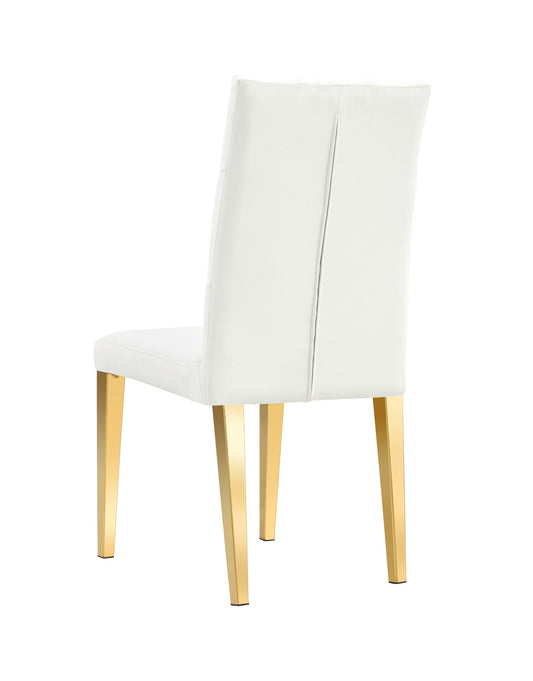 CHAISE NEW NEVADA CAPITONNEE GOLD ECRU