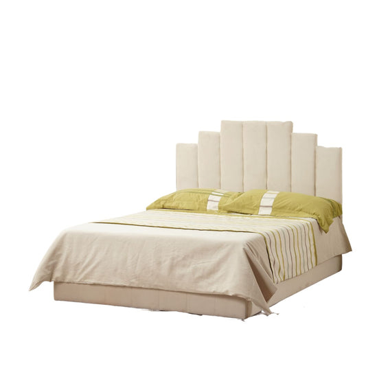 CADRE DE LIT PIANO BEIGE 160x200 cm