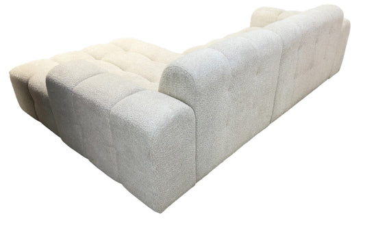 CANAPE BREST ANGLE GAUCHE DOUDOU BOUCLE 270x175x80cm