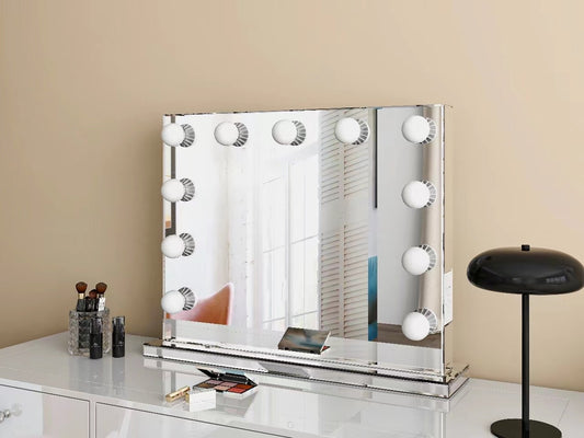 MIROIR VANITY 11 AMPOULES LED 81x63x18cm