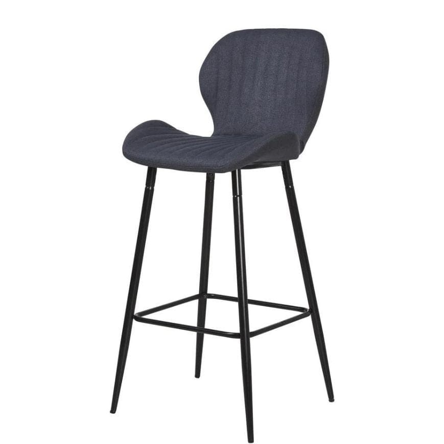 Lot de Tabourets de bar PRADO en tissu