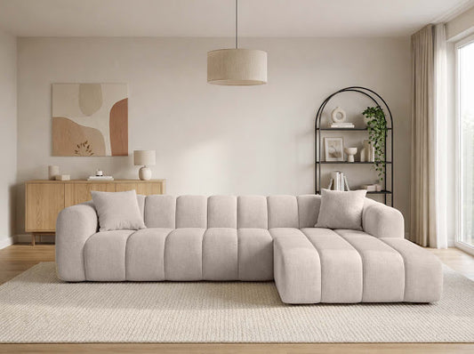 Canapé Lupo angle beige