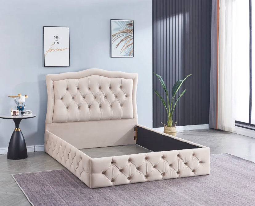 CADRE DE LIT TREND BEIGE 160