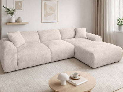 Canapé Cloudy angle beige 290x177