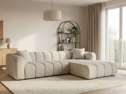 Canapé Lupo angle beige