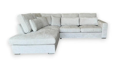 CANAPE MARBELLA ANGLE GAUCHE LIGHT GRIS 315X230cm