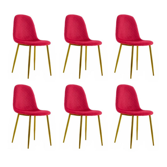 Lot de chaises Scandinave ALVEOLE Gold