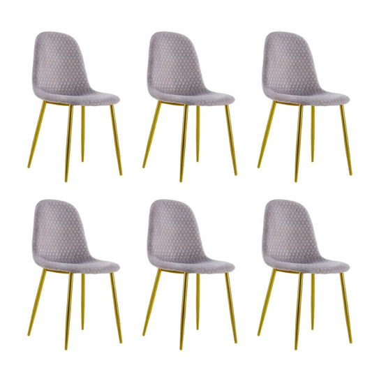 Lot de chaises Scandinave ALVEOLE Gold