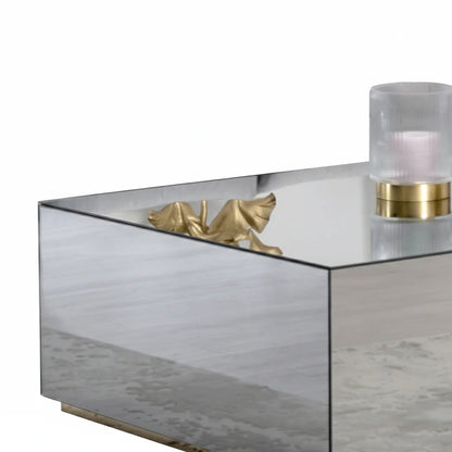 TABLE BASSE LUXUS 90x90x50 cm