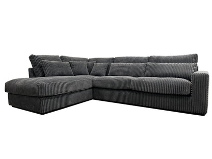 AMBERT AG(CANAPE AMBERT ANGLE GAUCHE TISSUS ECRU LAPIN) 320x230cm