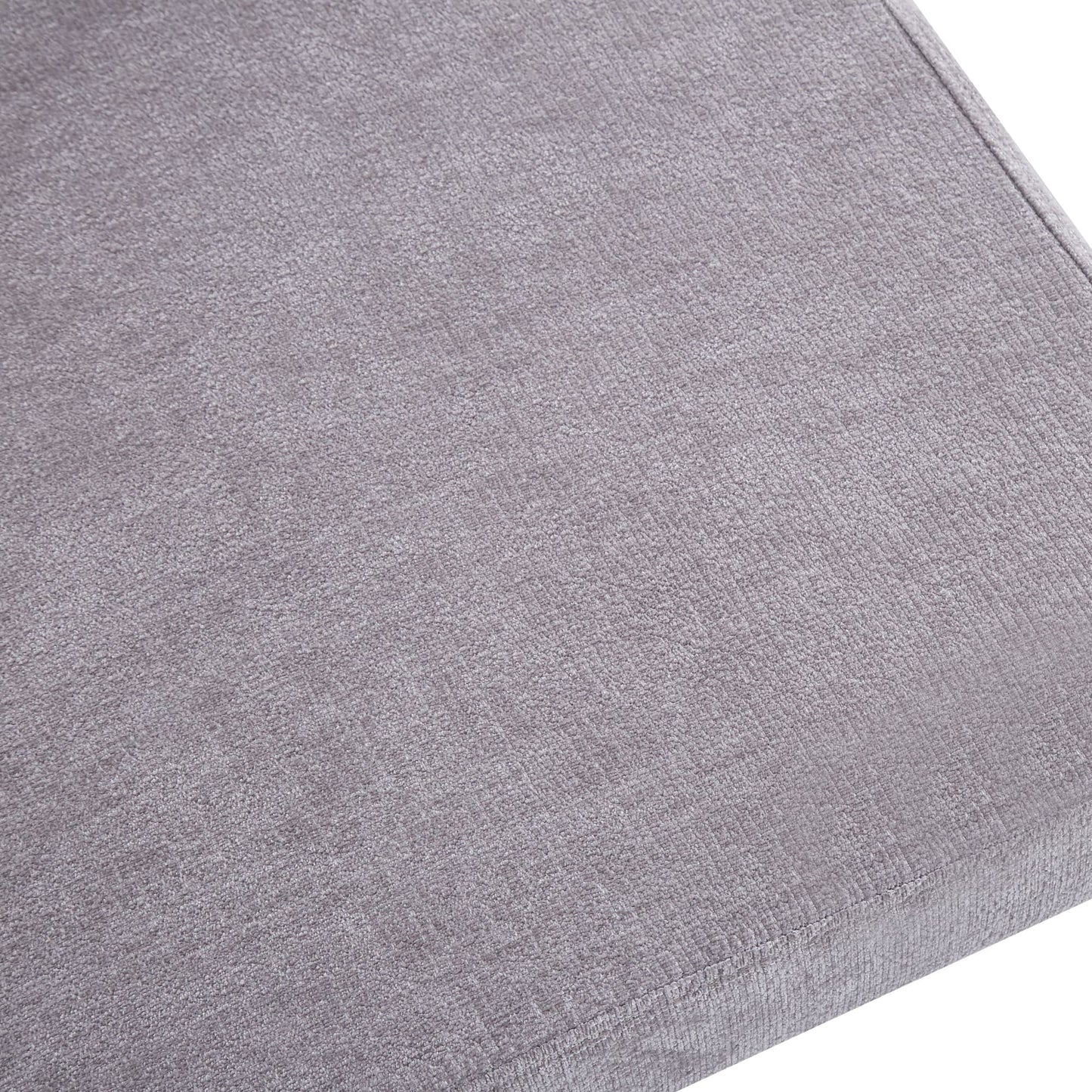 CHAISE  BAGUETTE  CHAISE  BAGUETTES  PIED EFFET NOYER SERGE CHENILLE LIGHT GRIS