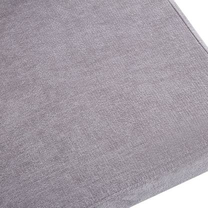 CHAISE  BAGUETTE  CHAISE  BAGUETTES  PIED EFFET NOYER SERGE CHENILLE LIGHT GRIS