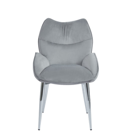 CHAISE LOHA PIED CHROME ANTHRACITE