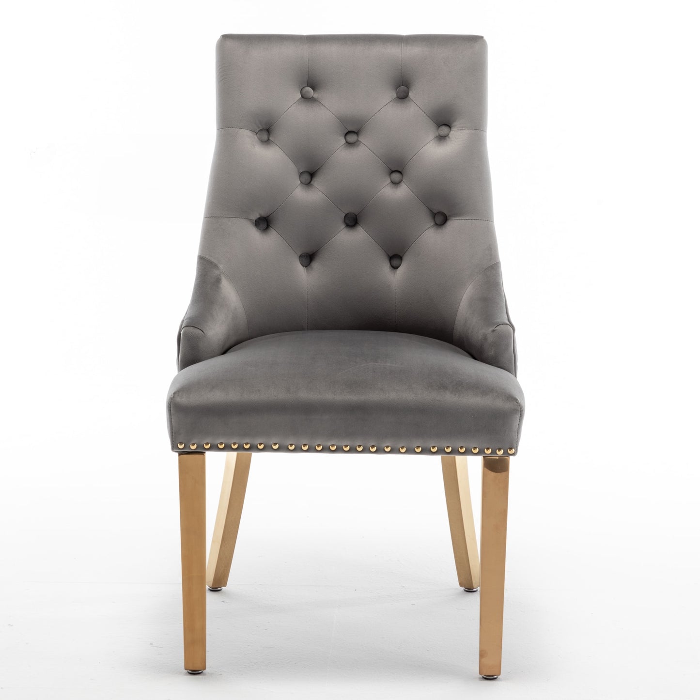 CHAISE LION MATELASSE GOLD ANTHRACITE