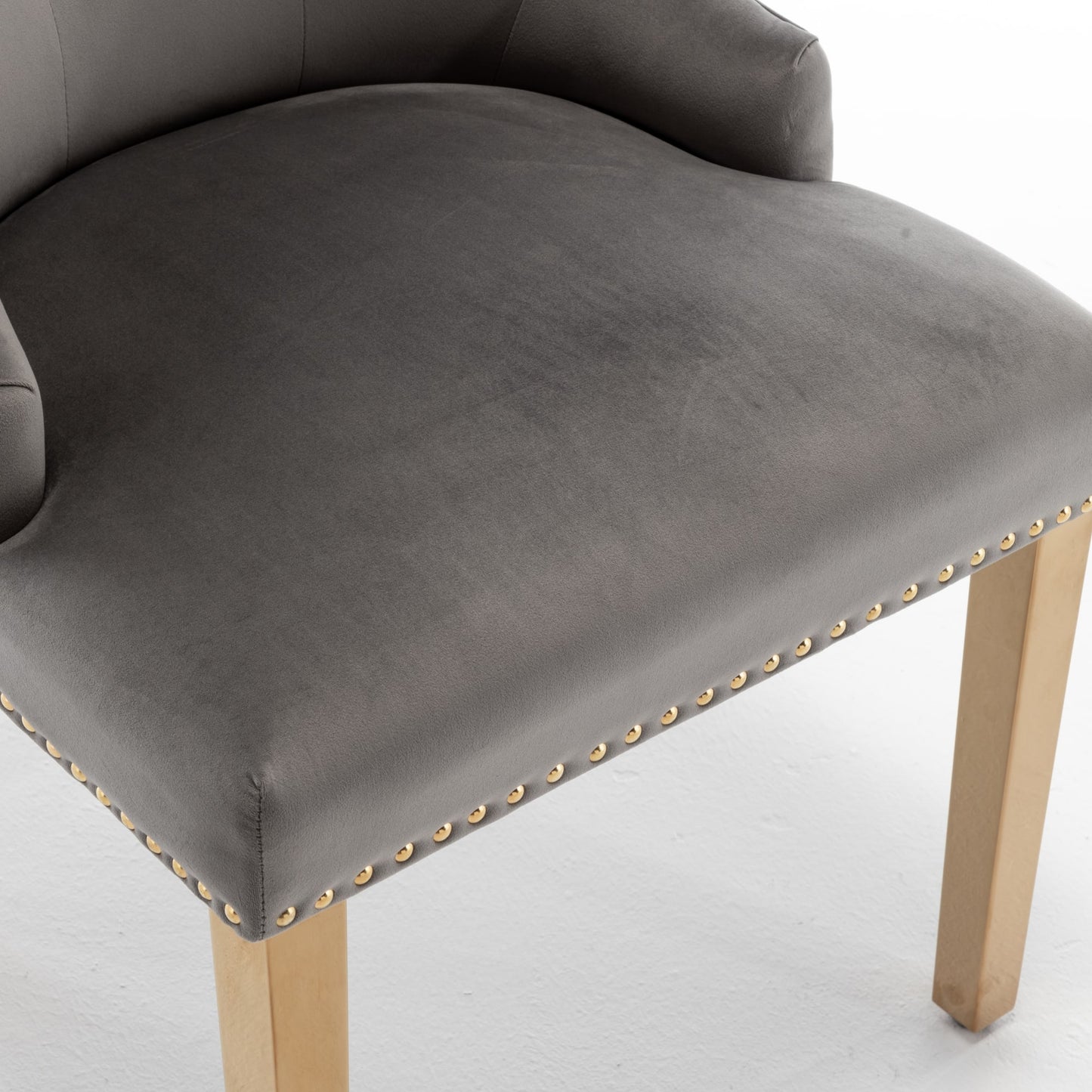 CHAISE LION MATELASSE GOLD ANTHRACITE