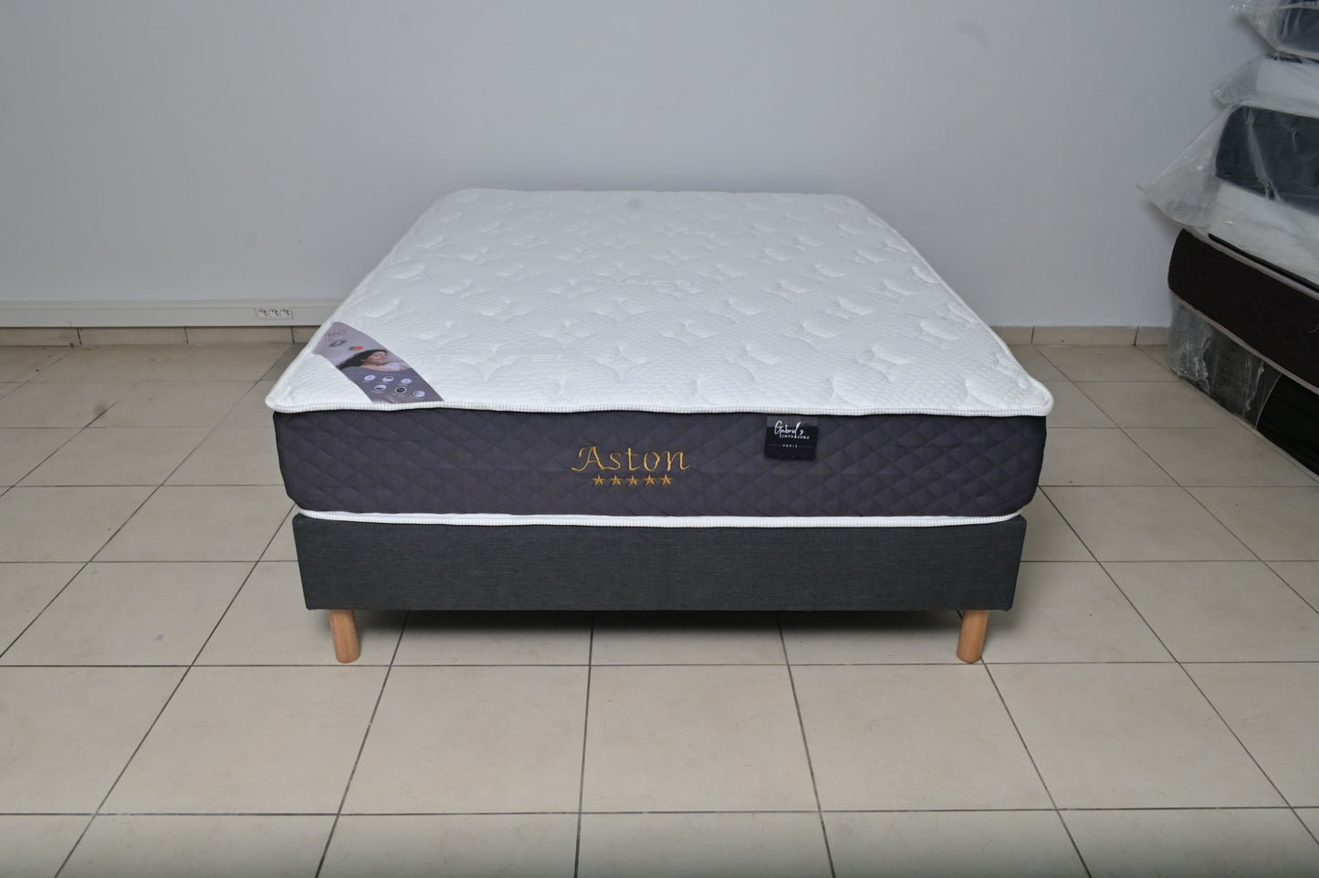 MATELAS A RESSORTS ENSACHES ASTON 140X190X25