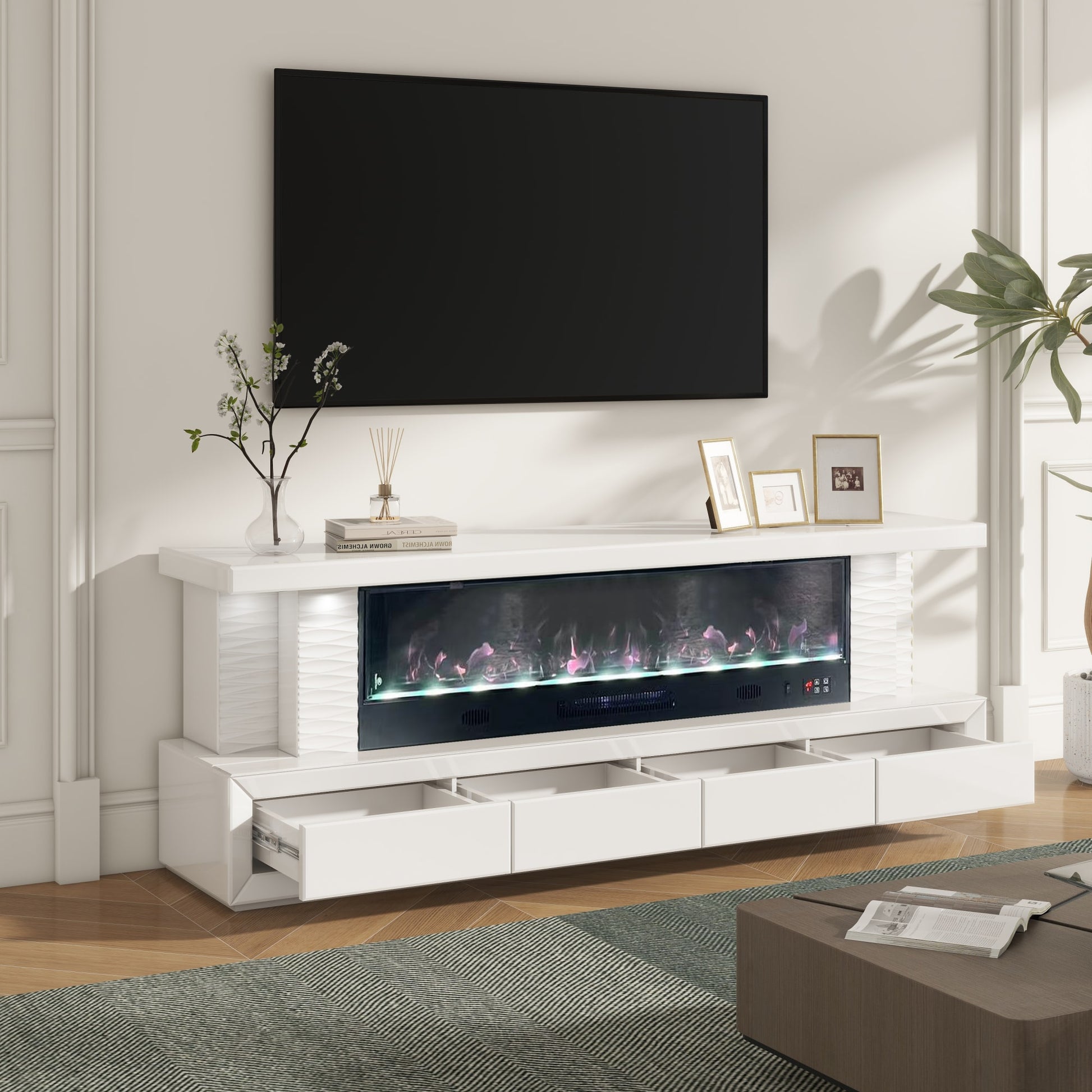 CHEMINEE CALISTA 180x65x40cm