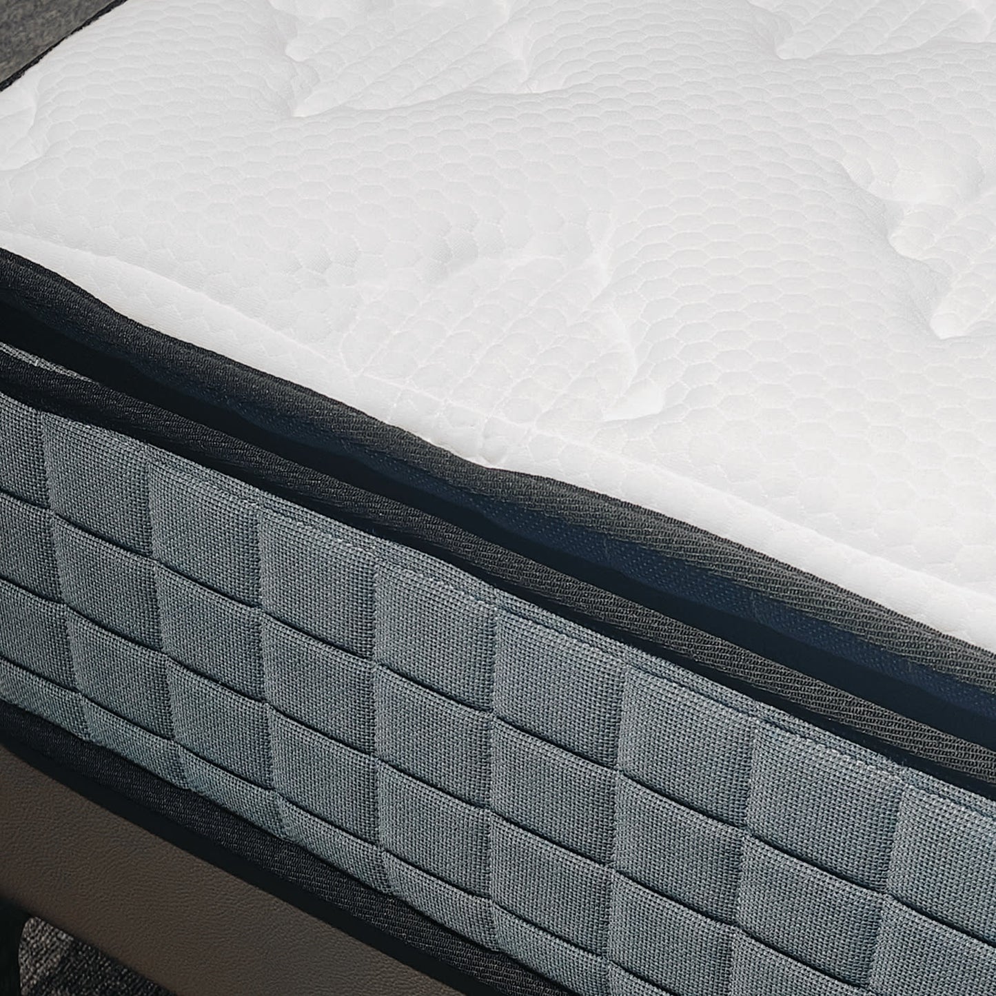 MATELAS A RESSORTS ENSACHES LE CONCORDE 120X190X25cm