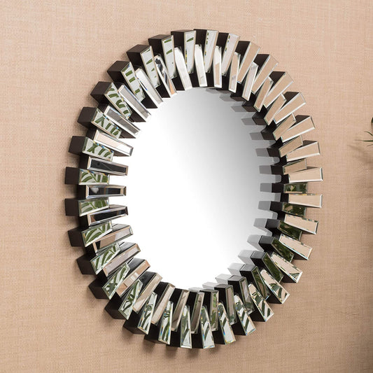 MIROIR ROND SOLEIL NEW 80X80CM