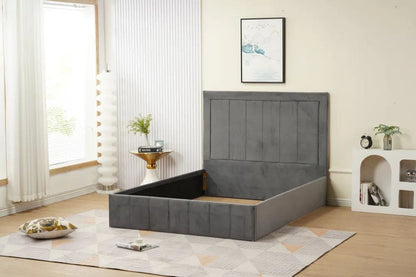 Cadre de lit POLO velours 140x190cm