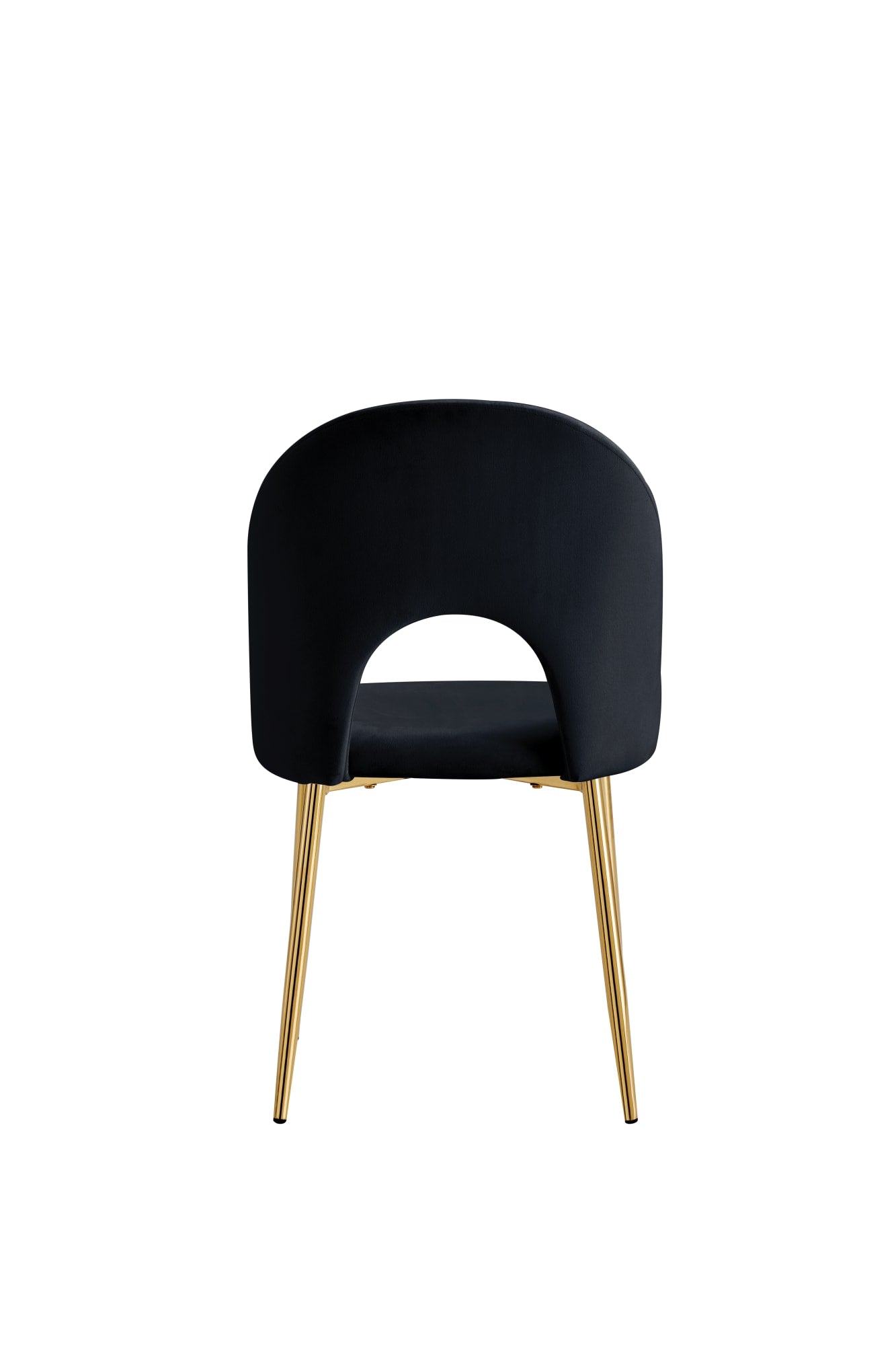 CHAISE TEDDY NOIR PIED GOLD