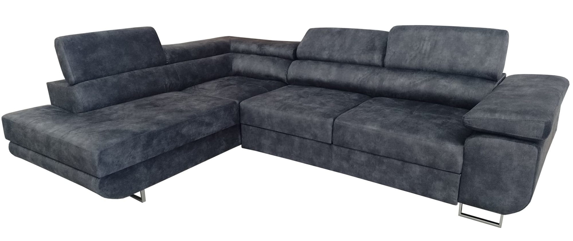 CANAPE TOULOUSE ANGLE GAUCHE GRIS ANTHRACITE 275x202cm