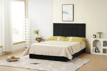 Cadre de lit POLO velours 160x200cm