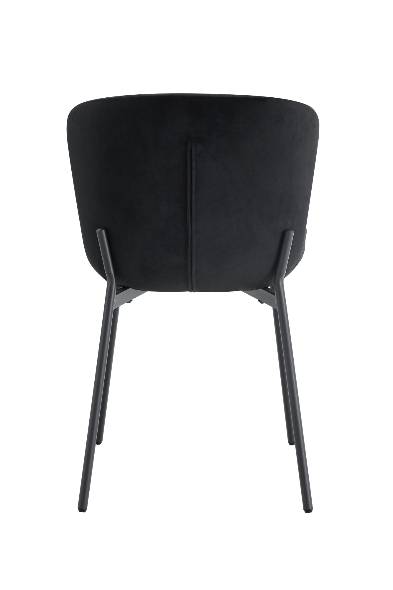 CHAISE HAILEY PIED METAL NOIR ASSISE NOIR