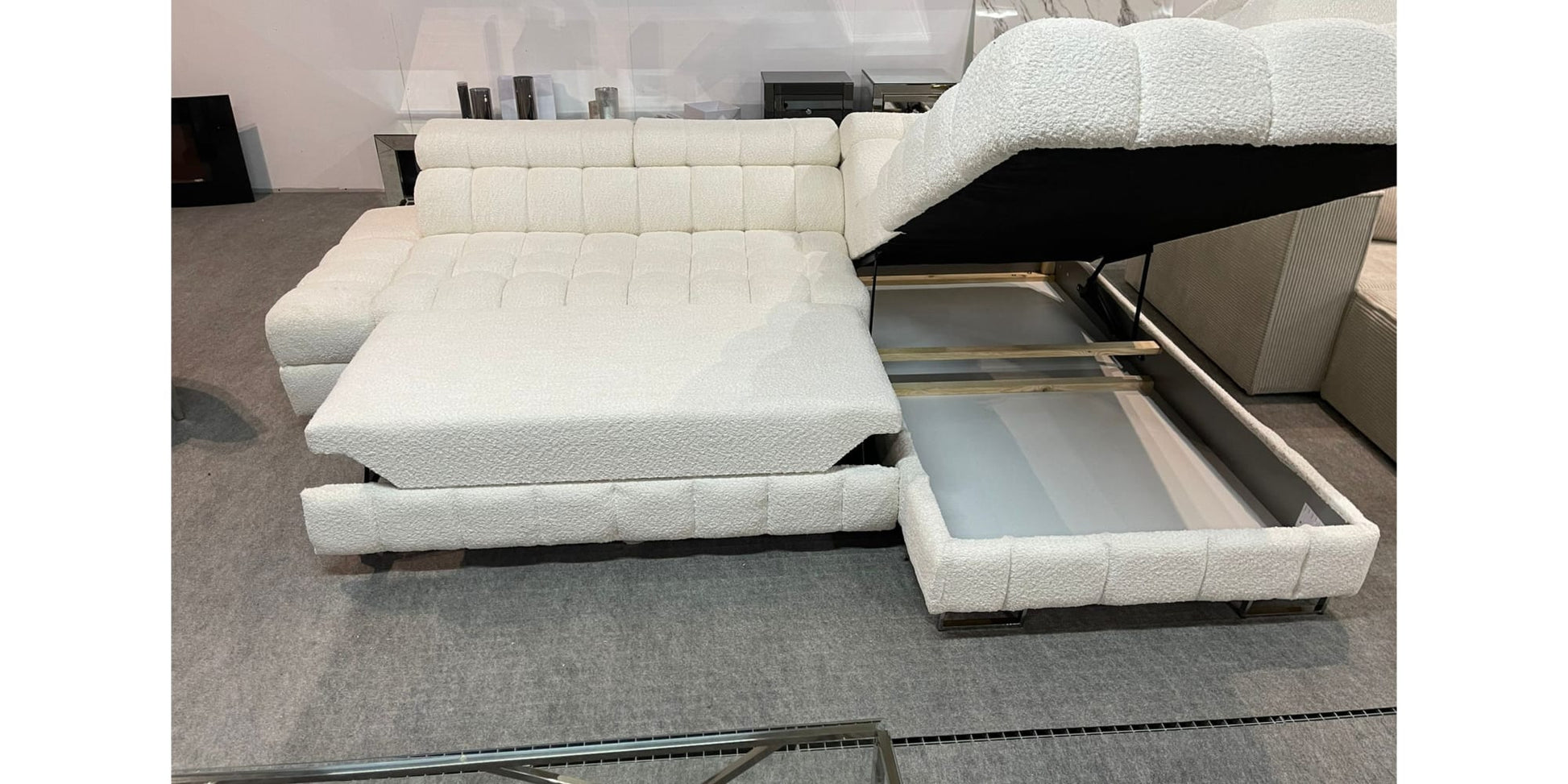 CANAPE BUBBLE ANGLE DROIT DOUDOU 275x203cm