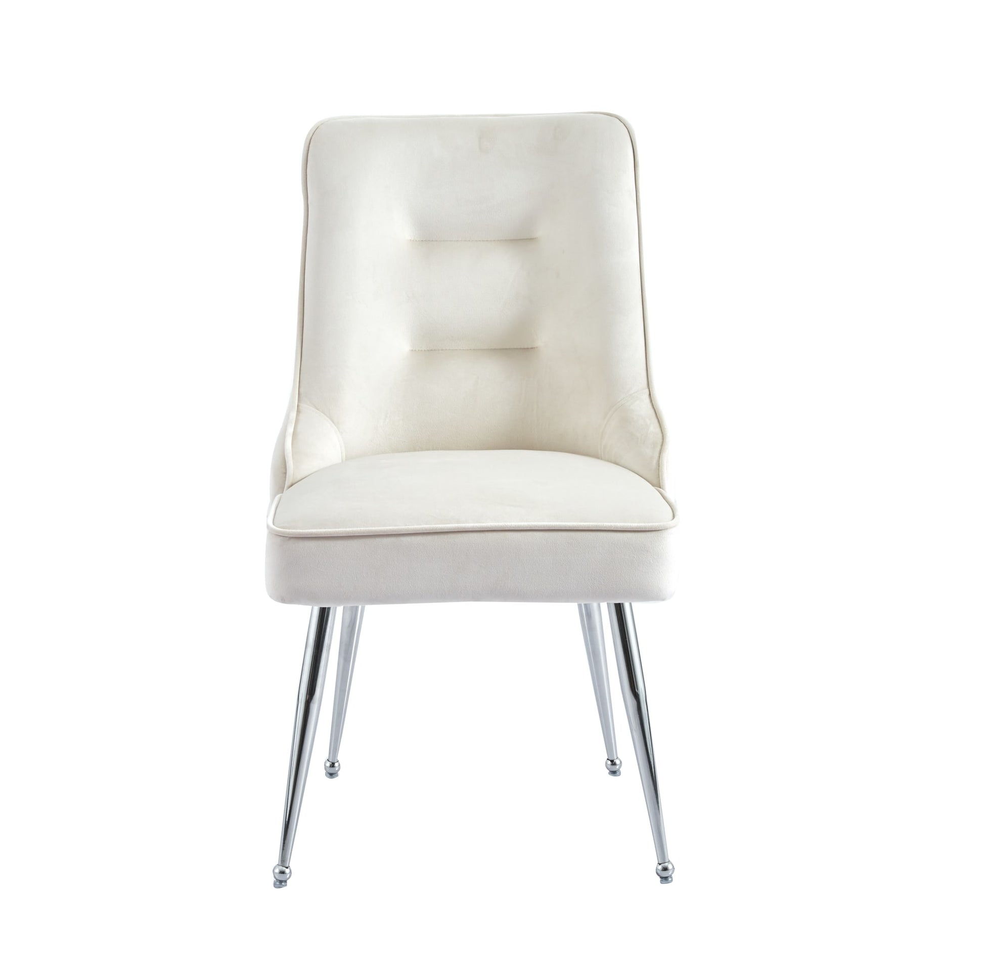CHAISE ZIP CHROME VELOURS BEIGE