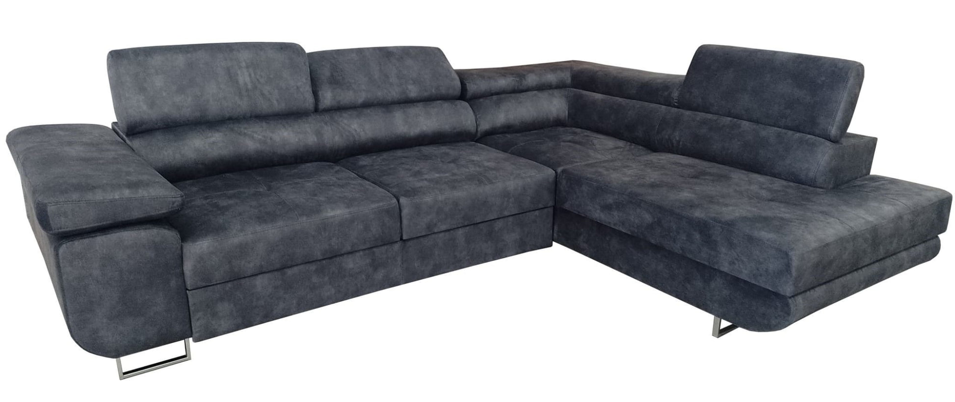 CANAPE TOULOUSE ANGLE DROIT GRIS ANTHRACITE 275x202cm