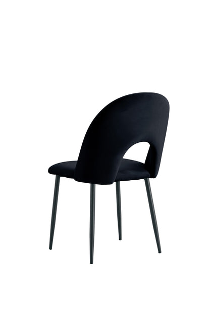 CHAISE TEDDY NOIR PIED NOIR