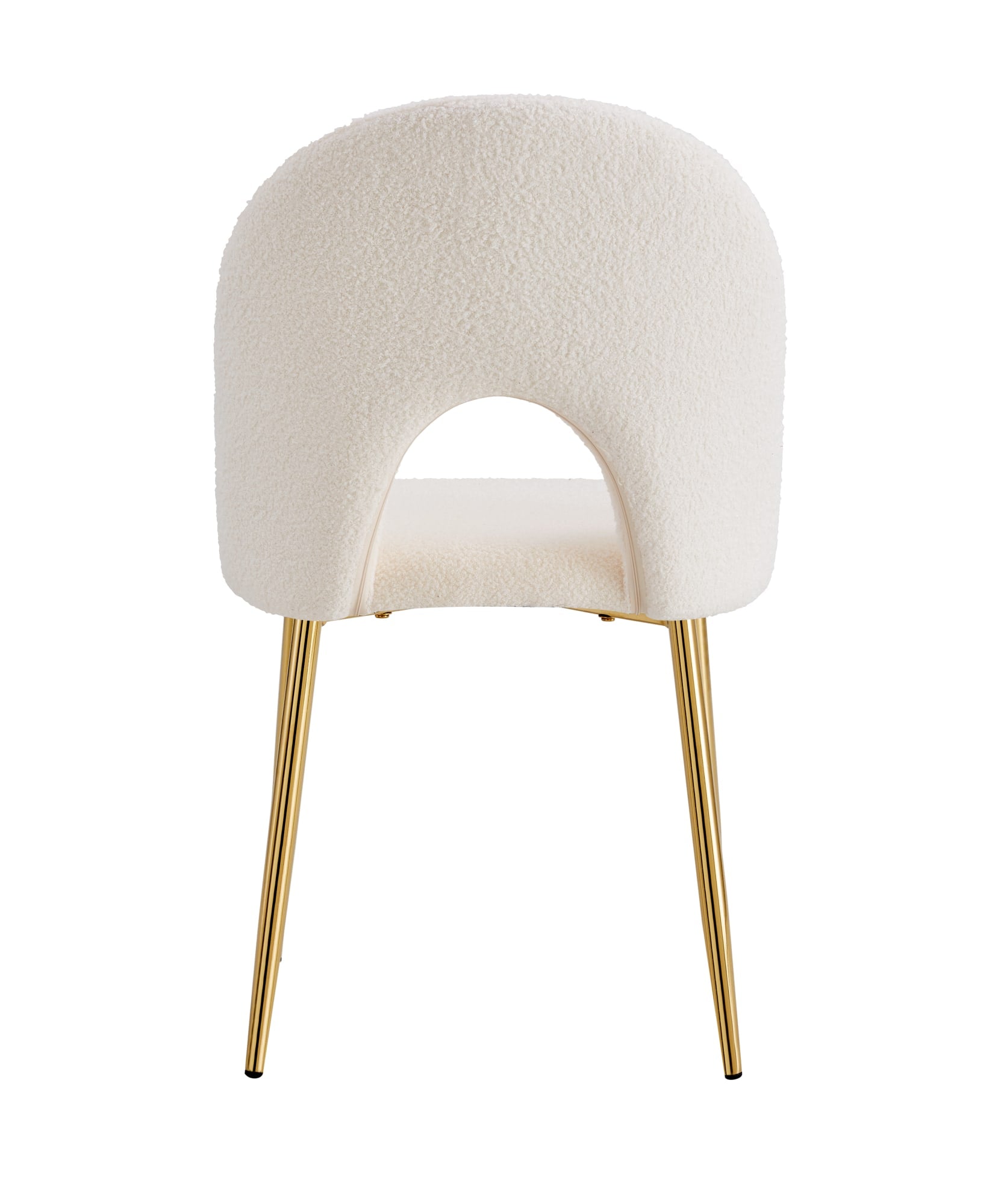 CHAISE TEDDY DOUDOU BEIGE PIED GOLD