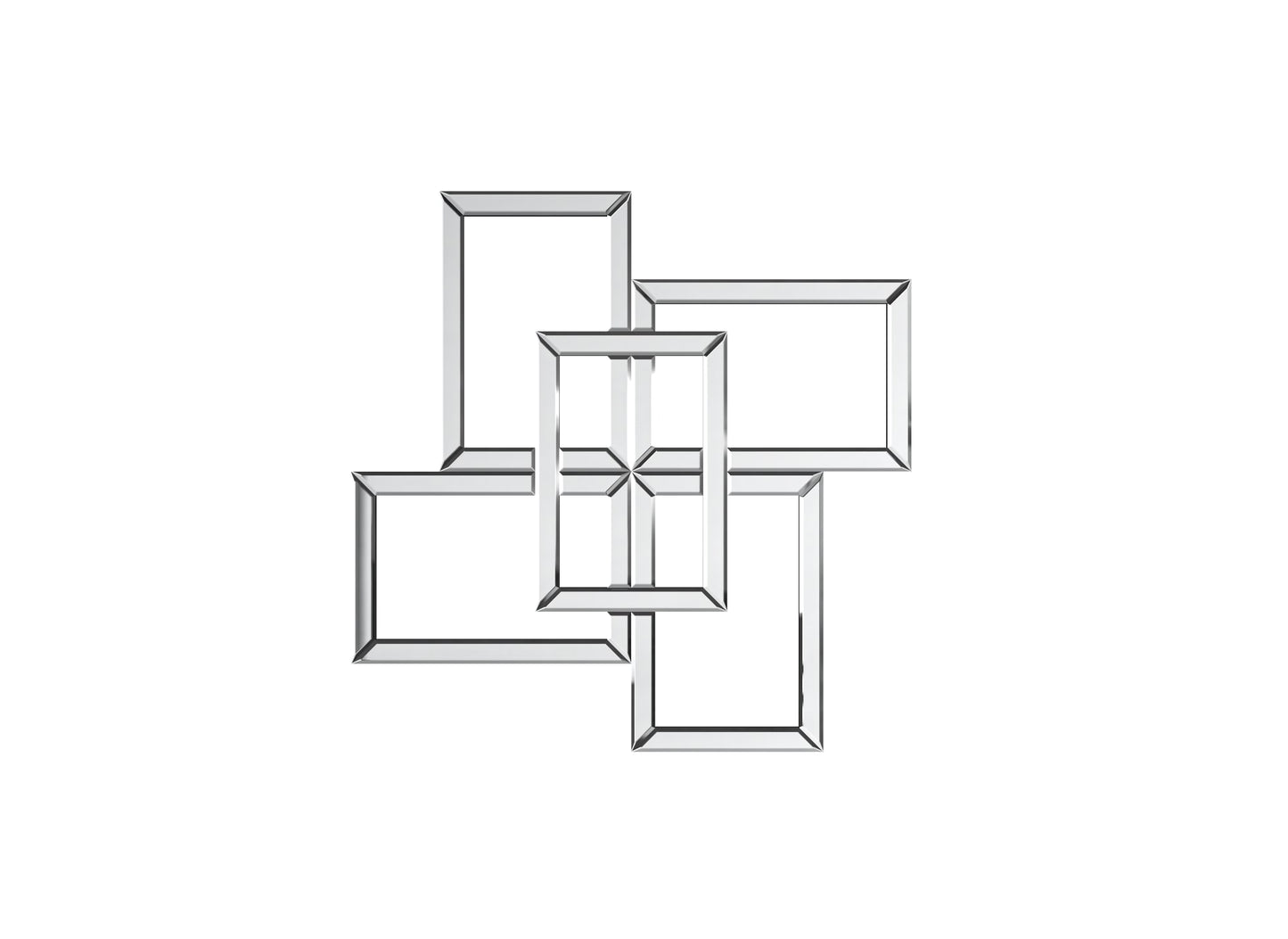 MIROIR ROSA 70x70cm