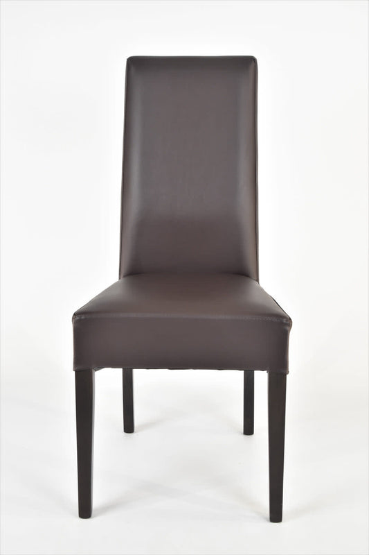 CHAISE KIRA WENGE PIEDS LAQUES WENGE