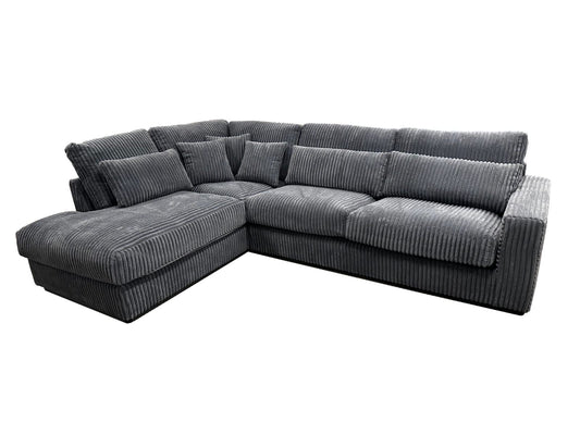 AMBERT AG VAN (CANAPE AMBERT ANGLE GAUCHE TISSUS LAPIN ANTHRACITE) 320x230