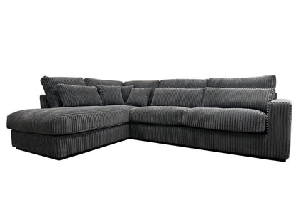 AMBERT AG VAN (CANAPE AMBERT ANGLE GAUCHE TISSUS LAPIN ANTHRACITE) 320x230