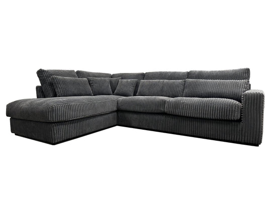 AMBERT AG VAN (CANAPE AMBERT ANGLE GAUCHE TISSUS LAPIN ANTHRACITE) 320x230