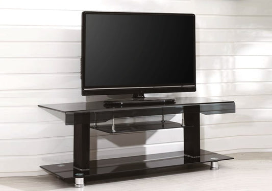 MEUBLE TV TIMOTHY NOIR 120x40x45 cm