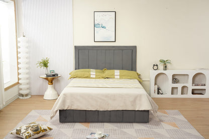 Cadre de lit POLO velours 160x200cm