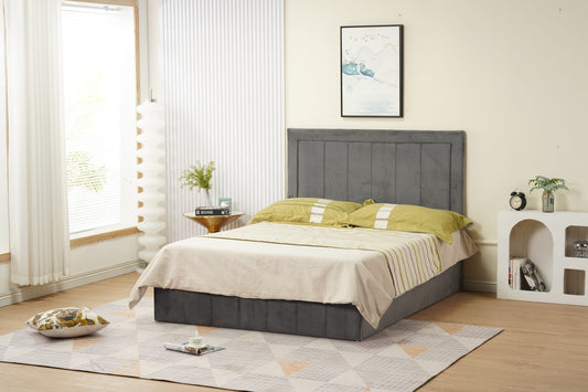 Cadre de lit POLO velours 140x190cm