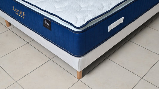 MATELAS A RESORTS AVEC SUR MATELAS ZENITH 140X190X32